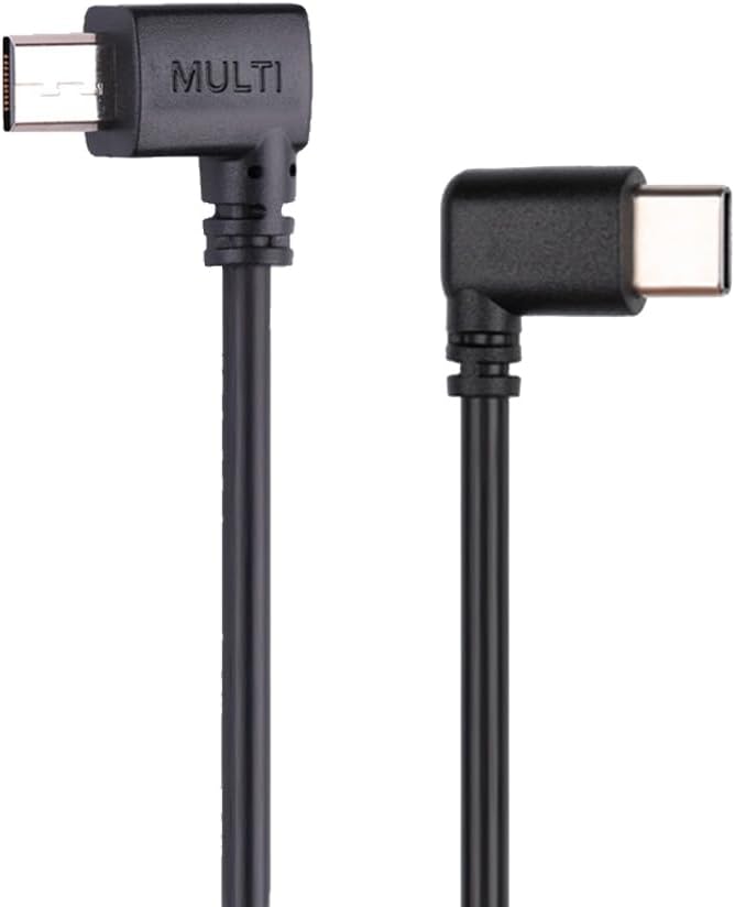 earlife كابل تحكم متعدد الكاميرات USB-C إلى متعدد، لجهاز DJI RS4 Pro RS4 RS3 Pro RS3 Mini RS3 RSC2 RS2 مثبت الكاميرا، لكاميرا سوني A6400 A6500 A6600 A7M3 A7M4 A7R3 A7R4 A7S3 A7S4 RX100VI RX100VII (DOWN) - Image 1